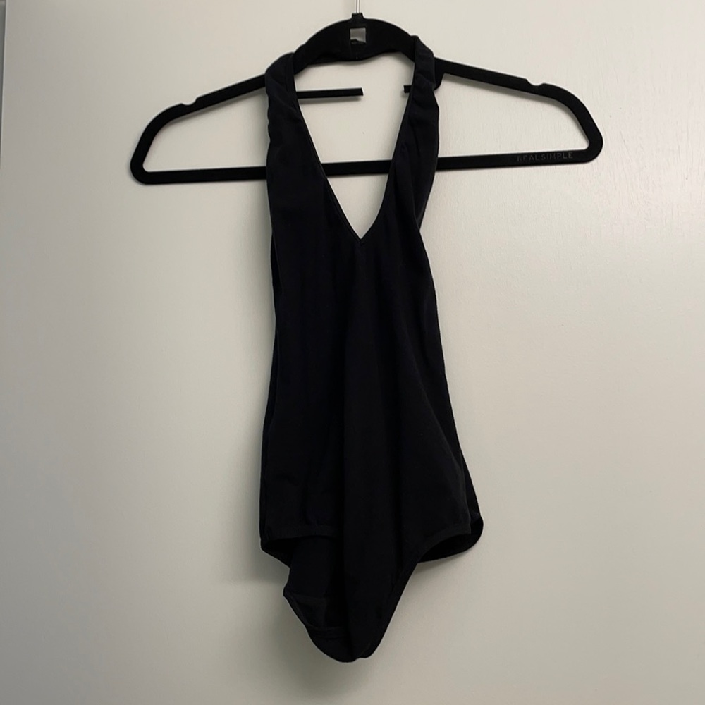 Women’s Black-less Bodysuit